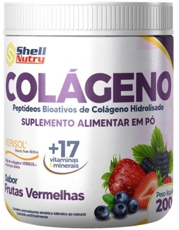 COLAGENO HIDRO. VERISOL 200G-FRUTAS VERMELHAS
