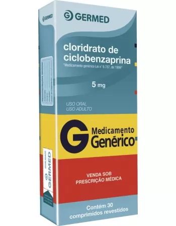 CICLOBENZAPRINA 5MG C/30CPR REV GEN