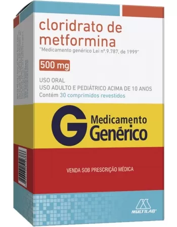 METFORMINA 500MG C/30CPR REV GEN