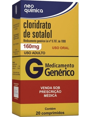 SOTALOL 160MG C/20CPR GEN