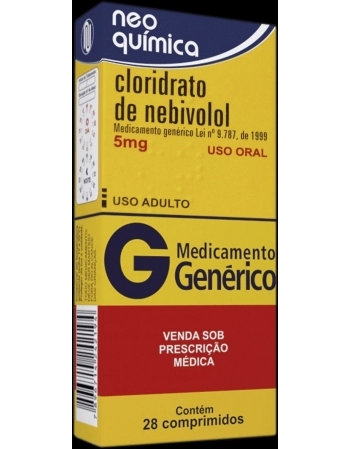 NEBIVOLOL 5MG C/28CPR GEN