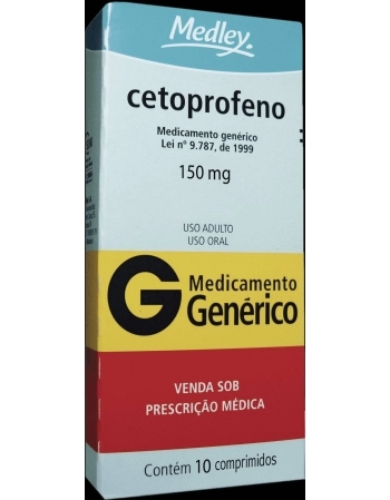 CETOPROFENO 150MG C/10CPR LIB PROL GEN