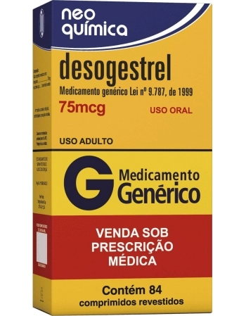 DESOGESTREL 75MCG C/84CPR REV GEN