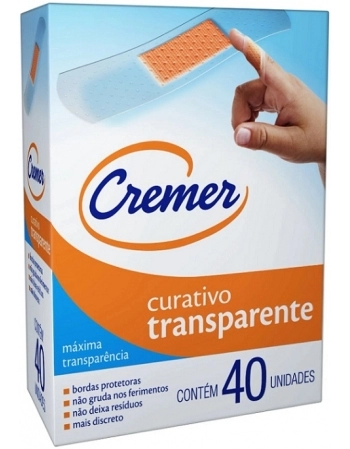 CURATIVO CREMERCARE C/40U-TRANSPARENTE