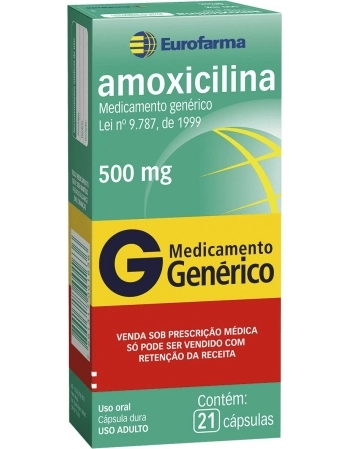 AMOXICILINA 500MG C/21CPS GEN