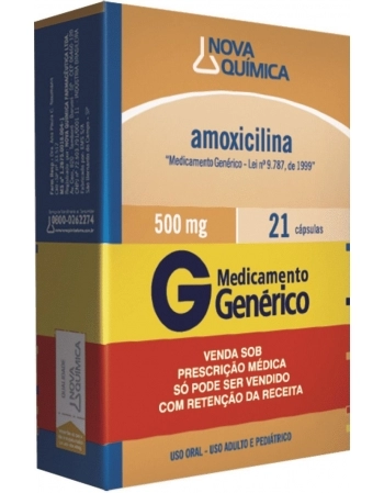 AMOXICILINA 500MG C/21CPS GEN