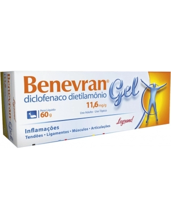 BENEVRAN 11,6MG/G GEL 60G