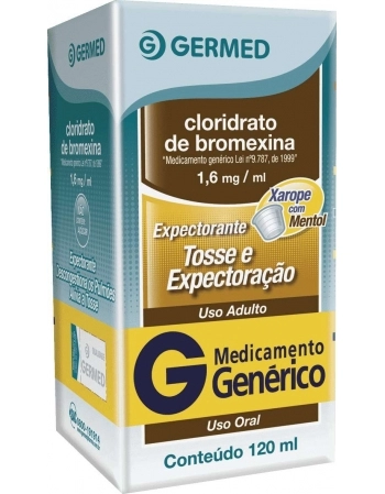 BROMEXINA 1,6MG/ML XPE AD 120ML GEN