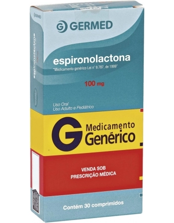ESPIRONOLACTONA 100MG C/30CPR GEN
