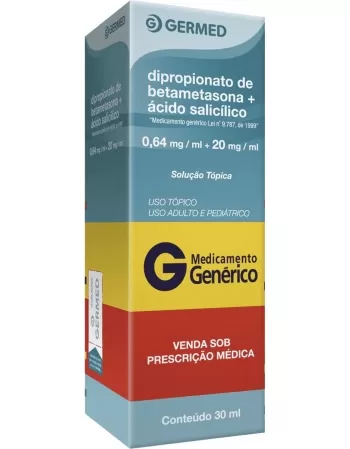 BETAMETASONA+AC.SALICILICO SOL TOP 30ML GEN