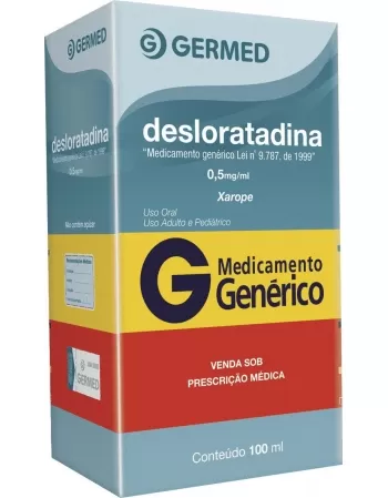 DESLORATADINA 0,5MG/ML XPE 100ML+SER GEN