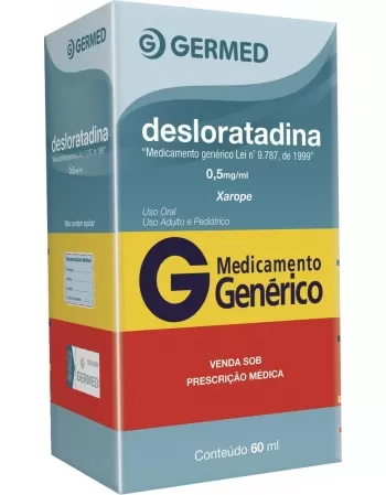 DESLORATADINA 0,5MG/ML XPE 60ML GEN