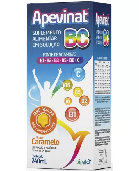 APEVINAT BC SOL OR 240ML-CARAMELO