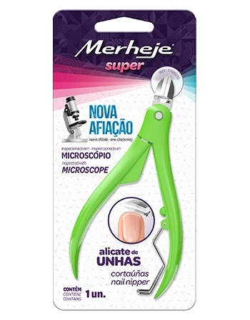 ALICATE UNHAS SUPER C/1U-VERDE