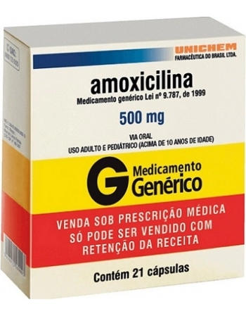 AMOXICILINA 500MG C/21CPS GEN