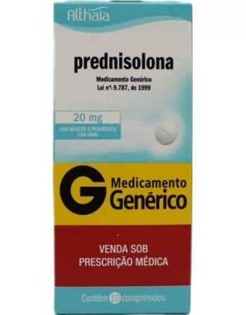 PREDNISOLONA 20MG C/10CPR GEN