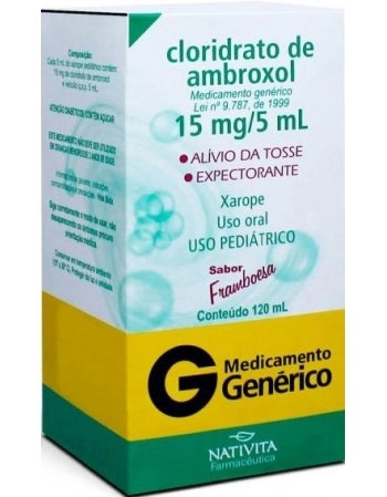 AMBROXOL 15MG/5ML XPE INF 100ML GEN