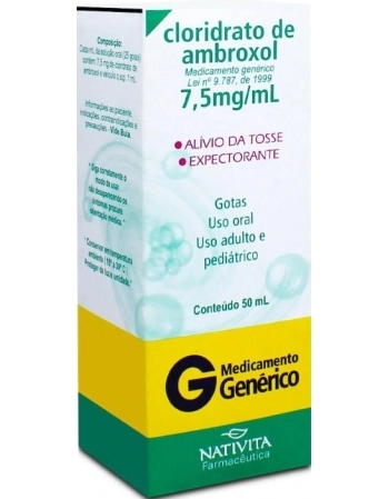 AMBROXOL 7,5MG/ML SOL OR 50ML GEN