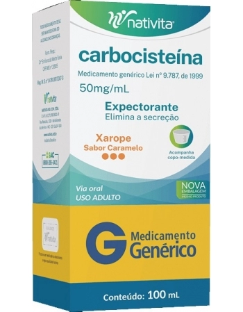 CARBOCISTEINA 50MG/ML XPE AD 100ML GEN