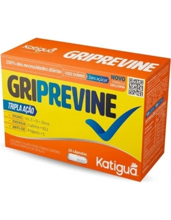 GRIPREVINE TRIPLA ACAO 20CAP KTG