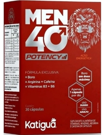 MEN 40 POTENCY 500MG 30CAP KTG