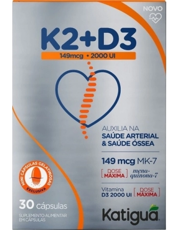 K2 149MCG+D3 2000UI MAX GELCAP 30CAP KTG