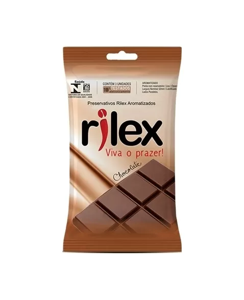 PRESERVATIVO RILEX 1X3U-CHOCOLATE