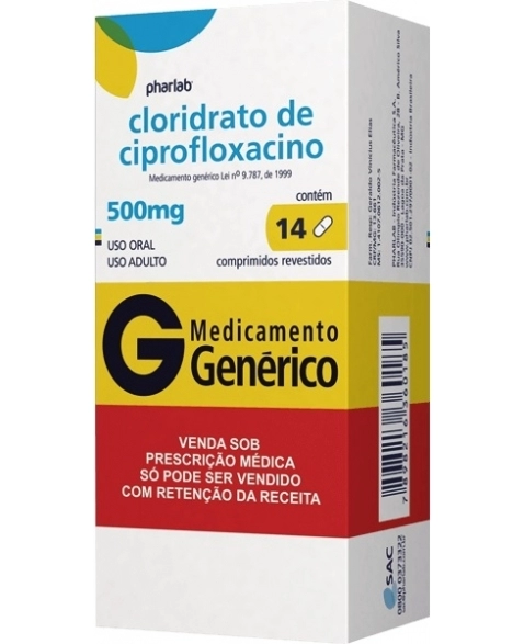 CIPROFLOXACINO 500MG C/14CPR REV GEN