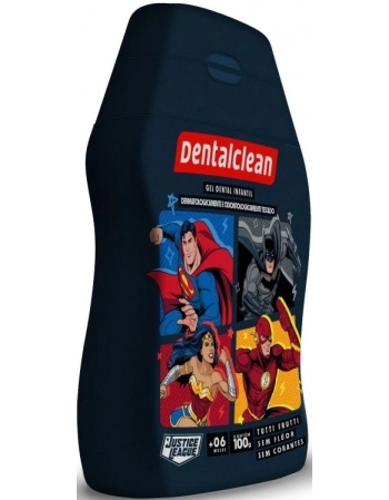 GEL DENTAL INF S/FLUOR JUSTICE LEAGUE-MIX DE FRUTAS 100G