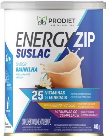 ENERGYZIP SUSLAC 400G - BAUNILHA