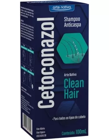 CLEAN HAIR CETOCONAZOL SHAMP.ANTICASPA 100ML