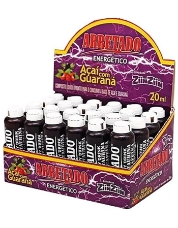 ARRETADO C/24FLAC 20ML-GUARANA/ACAI