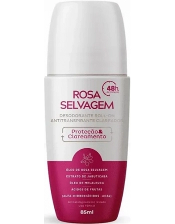 ROSA SELVAGEM DESO 85ML-PROTECAO E CLAREAMENTO