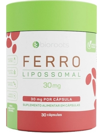 BIOROOTS FERRO 30MG C/30CAP