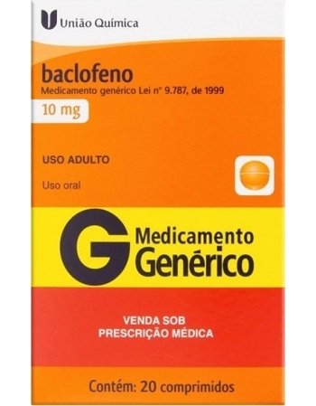BACLOFENO 10MG C/20CPR GEN