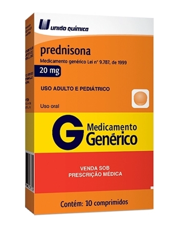 PREDNISONA 20MG C/10CPR GEN