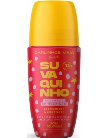 ANTITRANSPIRANTE SUVAQUINHO 85ML ROSA SELVAGEM