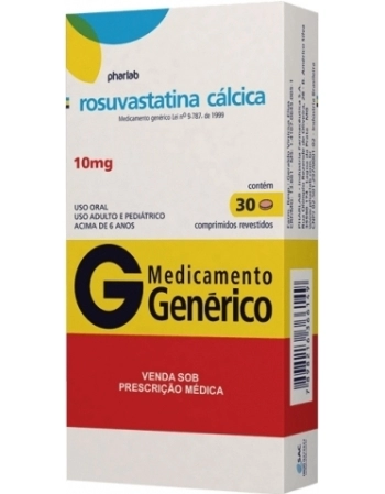 ROSUVASTATINA 10MG C/30CPR GEN