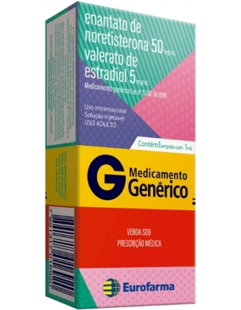 NORETISTERONA 50+5MG/ML SL INJ 1ML G EUR