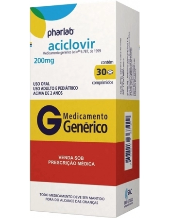 ACICLOVIR 200MG 30CPD G PLB