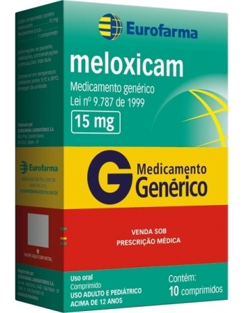 MELOXICAM 15MG C/10CPR GEN