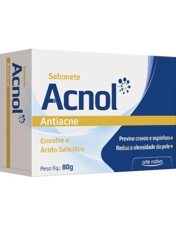 SABONETE ACNOL 80G (ENXOFRE)