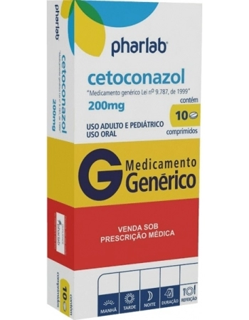 CETOCONAZOL 200MG C/10CPR GEN