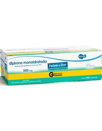 DIPIRONA 500MG 240CPD G EMS