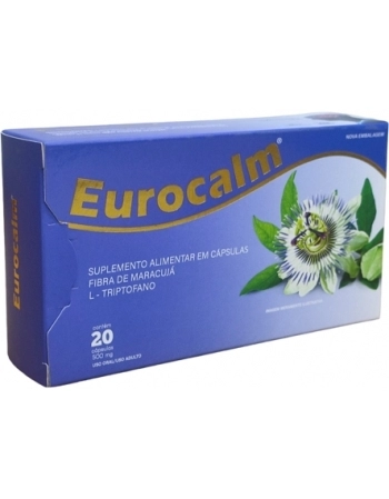 EUROCALM 500MG C/20CPS