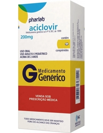 ACICLOVIR 200MG 60CPD G PLB