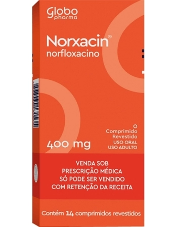 NORXACIN 400MG C/14CPR REV