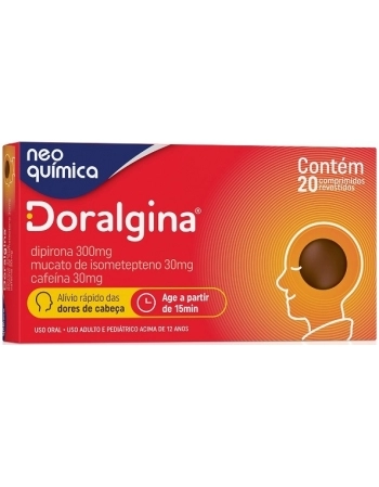 DORALGINA 300+30+30MG 20CPD NEO